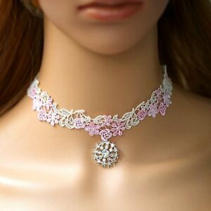 【送料無料】ジュエリー・アクセサリー チョーカーホワイトローズゴシックレースコリアーネックビクトリアンネックバロックchoker bianco rosa gothic pizzo collier collo victorian collo fiori barocco 【送料無料】ジュエリー・アクセサリー チョーカーホワイトローズゴシックレースコリアーネックビクトリアンネックバロックchoker bianco rosa gothic pizzo collier collo victorian collo fiori barocco