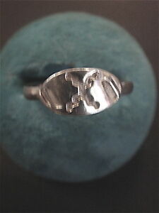 【送料無料】ジュエリー・アクセサリー シルバーリングヴィンテージシルバーリングanello argento 925 vintage 1970 nuovo t 59 old nuovo silver ring