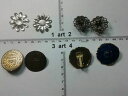 【送料無料】ジュエリー・アクセサリー ヴィンテージイヤリングイタリアイヤリングorecchini strass made in italy a scelta artigianale vintage earrings b8(4)