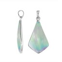 【送料無料】ジュエリー・アクセサリー パールシルバースターリングファンタジアペンダントargento sterling fantasia forma ciondolo con madreperla ap6246mop(4)