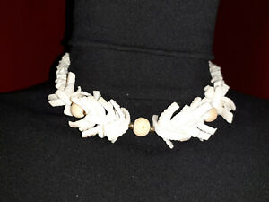 【送料無料】ジュエリー・アクセサリー ビジューファンタイジーコリアーエンコキアージュbijoux fantaisie collier n24 en coquillage