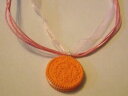 【送料無料】ジュエリー・アクセサリー オレンジオレオcollier organza gateau oreo orange