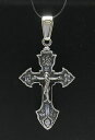 【送料無料】ジュエリー・アクセサリー ソリッドスターリングシルバーペンダントクロスpendente in argento sterling solido 925 cross pe000428 imperatrice