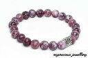 【送料無料】ジュエリー アクセサリー ムードブレスレットnatural lepidolite stabilizzatore dellumore gemstone bracciale guarigione elasticizzata uk