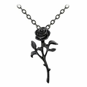 【送料無料】ジュエリー・アクセサリー ゴシックピューターピンクイングランドペンダントネックレスロマンスalchemy gothic il romanticismo della collana con ciondolo a forma di rosa nerapeltro engla
