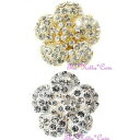 【送料無料】ジュエリー・アクセサリー シックアットポップセンタースタミリングchic luccicante fiore floreale al centro 3d pop stami anello w(4)
