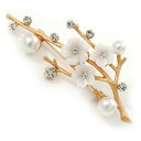 【送料無料】ジュエリー・アクセサリー マットゴールデンサクラチェリーブランチdelicate sakuraciliegio brunch in finitura opaca doro 70mm in tutto