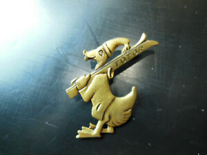 【送料無料】ジュエリー・アクセサリー ブロチェカナードスキユールビンテージカナールスキースポーツ..