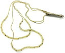 【送料無料】ジュエリー アクセサリー デザインシックスゴールドトーンネックレスバーロングチェーンラベルdesignsix collana goldtone barre e catene lunghe nuovo con etichette