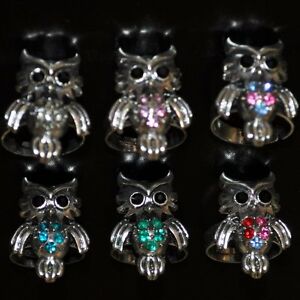 【送料無料】ジュエリー・アクセサリー フクロウリングフクロウグフェットヒボウanello gufo selezione vari colori civetta gufetto hibou 【送料無料】ジュエリー・アクセサリー フクロウリングフクロウグフェットヒボウanello gufo selezione vari colori civetta gufetto hibou