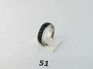 【送料無料】ジュエリー・アクセサリー レザースポークリングフィンガーリングブラックリング51 le razze in pelle anello dito anello nero 8mm larga 【送料無料】ジュエリー・アクセサリー レザースポークリングフィンガーリングブラックリング51 le razze in pelle anello dito anello nero 8mm larga