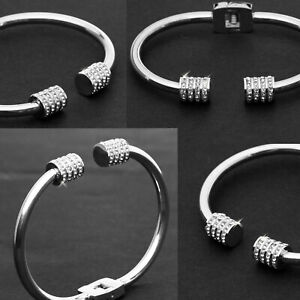 【送料無料】ジュエリー・アクセサリー ストラアームシュマックシルバースレーブカラーステンレススチールブレスレットレディースブレスレット