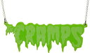 楽天hokushin【送料無料】ジュエリー・アクセサリー グリーンネックレスガレージサイコビリーホラーパンクラックスインテリアスライムi crampi collana verde garage psychobilly horror punk lux interior slime