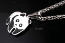 【送料無料】ジュエリー・アクセサリー パンダペンダントネックレスcollana con ciondolo a forma di panda