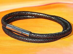 【送料無料】ジュエリー・アクセサリー レディースメタリゼドレザーグレーステンレススチールブレスレットライムベイアートladies metallizzato grigio in pelle amp; bracciale in acciaio inox da lyme bay art