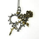 bloom degli eterni collana con pendente heart rose figli della notte cn05ペンダントハートローズネックレス※注意※NYからの配送になりますので2週間前後お時間をいただきます。人気の商品は在庫が無い場合がございます。ご了承くださいませ。サイズの種類の商品は購入時の備考欄にご希望のサイズをご記載ください。　携帯メールでの登録ですと楽天からのメールが届かない場合がございます。