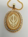 yzWG[EANZT[ S[hv[gJ_V[NpWuVy_gJEJTAJ[~[gold plated khanda ciondolo sikh punjabi singh kaur khalsa auto posteriore specchio