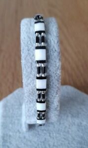 【送料無料】ジュエリー・アクセサリー インチブレスレットティラグラスパールfatto a mano 75 19cm bracciale con miyuki tila perle di vetro