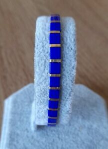【送料無料】ジュエリー・アクセサリー ティラグラスパールハンドメイドブレスレットfatto a mano 7 18 cm bracciale con miyuki tila perle di vetro
