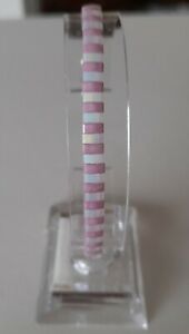 【送料無料】ジュエリー・アクセサリー ティラグラスパールハンドメイドブレスレットfatto a mano 7 18cm bracciale con miyuki tila perle di vetro