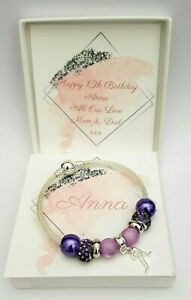 【送料無料】ジュエリー・アクセサリー ブレスレット10th 11th 12th 13th ragazze compleanno braccialetto regalo iniziale