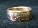 【送料無料】ジュエリー・アクセサリー ハンドメイドジャージーコインリングサイズfatto a mano jersey coin anello 1931, tag...