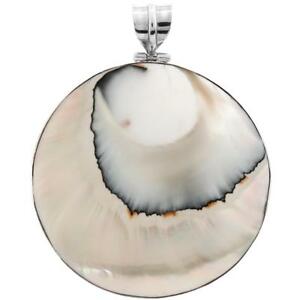 【送料無料】ジュエリー・アクセサリー オリジナルラウンドノーチラスカバースターリングシルバーペンダント56cm rotondo originale nautilus cover pendente argento sterling