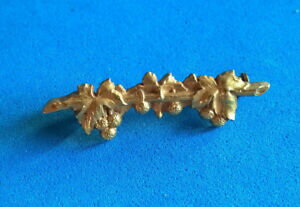 【送料無料】ジュエリー・アクセサリー ブローチェアンシエンヌヴィーニュアンティークブローチbroche ancienne vignes antiques brooch