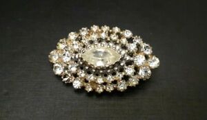 【送料無料】ジュエリー・アクセサリー ブロチェアンシエンヌイルストラスブランメタルアルジェンテヴィンテージebroche ancienne ?il strass blanc metal argente vintage xxeme