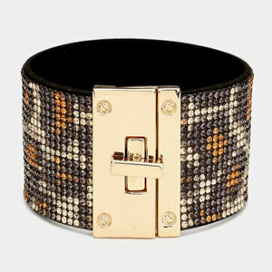 【送料無料】ジュエリー・アクセサリー グラムオウロプレトレパルドパヴェクリスタルパヴェクリスタルロックパルシラペドラスブティック