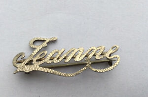 【送料無料】ジュエリー・アクセサリー ブローシュアンシエンヌファンタイジーアルジャンジャンヌbroche ancienne fantaisie argent jeanne