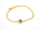 yzWG[EANZT[ uXbghyFe}ubracelet dore perle verte marbree