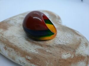 【送料無料】ジュエリー・アクセサリー リングゲームterre coloranti naturali, anello di dichiarazione di resina gioco