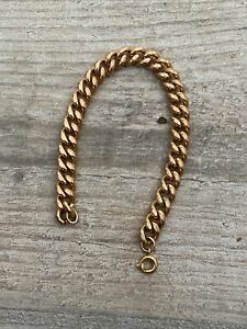 【送料無料】ジュエリー・アクセサリー トレズベルグルメブレスレットメイルアメリカーインtres belle gourmette bracelet maille americaine plaquer or 18k 7501000(4)