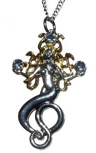 ジュエリー・アクセサリー ペンダントゴルゴニヘビネックレスブライアベスティアリービープbriar bestiario di gorgoni serpente collana con pendente amuleto per femminile beep bb05