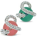 【送料無料】ジュエリー・アクセサリー スワロフスキーエレメントレディースリングスネークスネークdalla celebrita serpente snake a forma di cristallo swarovski element anello da donna(4)
