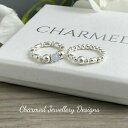 【送料無料】ジュエリー・アクセサリー シルバースターリングストレッチリングリングセットリングオーバルビーズargento sterling 2x stretch...
