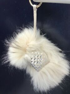 【送料無料】ジュエリー・アクセサリー ハンドバッグチャームキーリングリアルフォックスファー??handbag charm keyring real fox fur ?? j1280 **