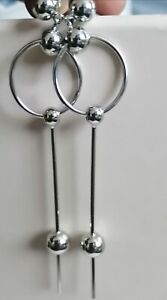 hokushinの【送料無料】ジュエリー・アクセサリー ドロップアソスシルバーasos delle gocce orecchio argento nuovo｜アングル3