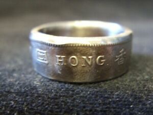 【送料無料】ジュエリー・アクセサリー ハンドメイドコインリングサイズドルfatto a mano hong kong coin anellotaglia p 12 us 7 34, dollaro, r1441