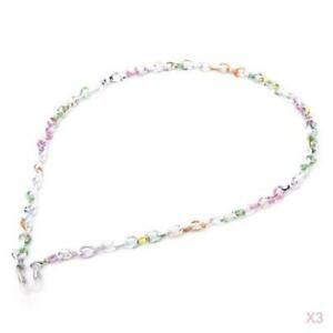 【送料無料】ジュエリー・アクセサリー チェーンネックレスケーブルステンドグラスサングラス3 x cavo ..