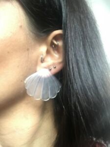 【送料無料】ジュエリー・アクセサリー ブークルドレーユオリジナリーコキアージュアクリリケトランスペアレントシレーヌマーメイドboucles doreilles originales coquillages acrylique transparents sirene mermaid