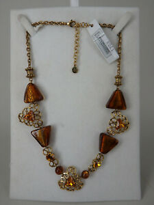 【送料無料】ジュエリー・アクセサリー ノイガブロンツアントンヒュブナーコリアーデザインneugablonz anton hubner collier nel design della 60er anni 61781