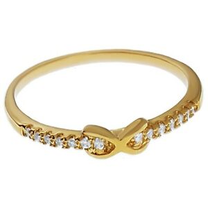 【送料無料】ジュエリー・アクセサリー バゲインフィニプラークオキシデスデジルコニウムフェムbague infini plaque or 750000 et oxydes de zirconium femme taille 52 dispo