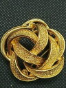 【送料無料】ジュエリー・アクセサリー ヴィンテージビーチオレナエンドールbroche vintage createur orena en metal dore ...