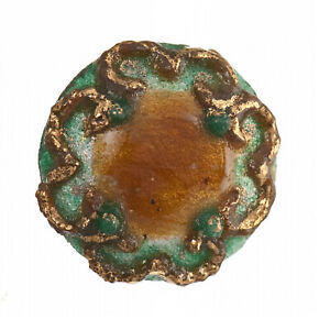 【送料無料】ジュエリー・アクセサリー アンシエンヌブロシュエモードリモージュヴェルドレシネサゼラットancienne broche emaux de limoges vert dore signee sazerat vers 1960(4)