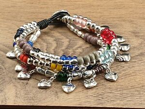 pulsera mujer zamak y cuero leather bracelet 50 7パルセラムジャーザマクイクエロレザーブレスレット※注意※NYからの配送になりますので2週間前後お時間をいただきます。人気の商品は在庫が無い場合がございます。ご了承くださいませ。サイズの種類の商品は購入時の備考欄にご希望のサイズをご記載ください。　携帯メールでの登録ですと楽天からのメールが届かない場合がございます。