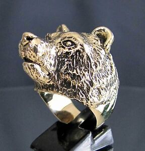 【送料無料】ジュエリー・アクセサリー バゲブロンズグリズリーヌーブbague bronze ours grizzly neuve 9