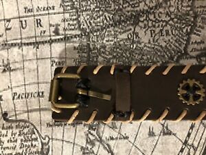 【送料無料】ジュエリー・アクセサリー スチームパンクゴシックブレスレットレザーブレスレットbracciale in pelle steampunk gothic bracciale