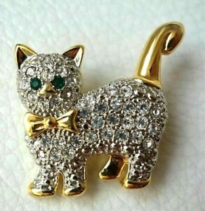 【送料無料】ジュエリー・アクセサリー ブローチチャットシャトンユーヴェールブローチピングリーンア..